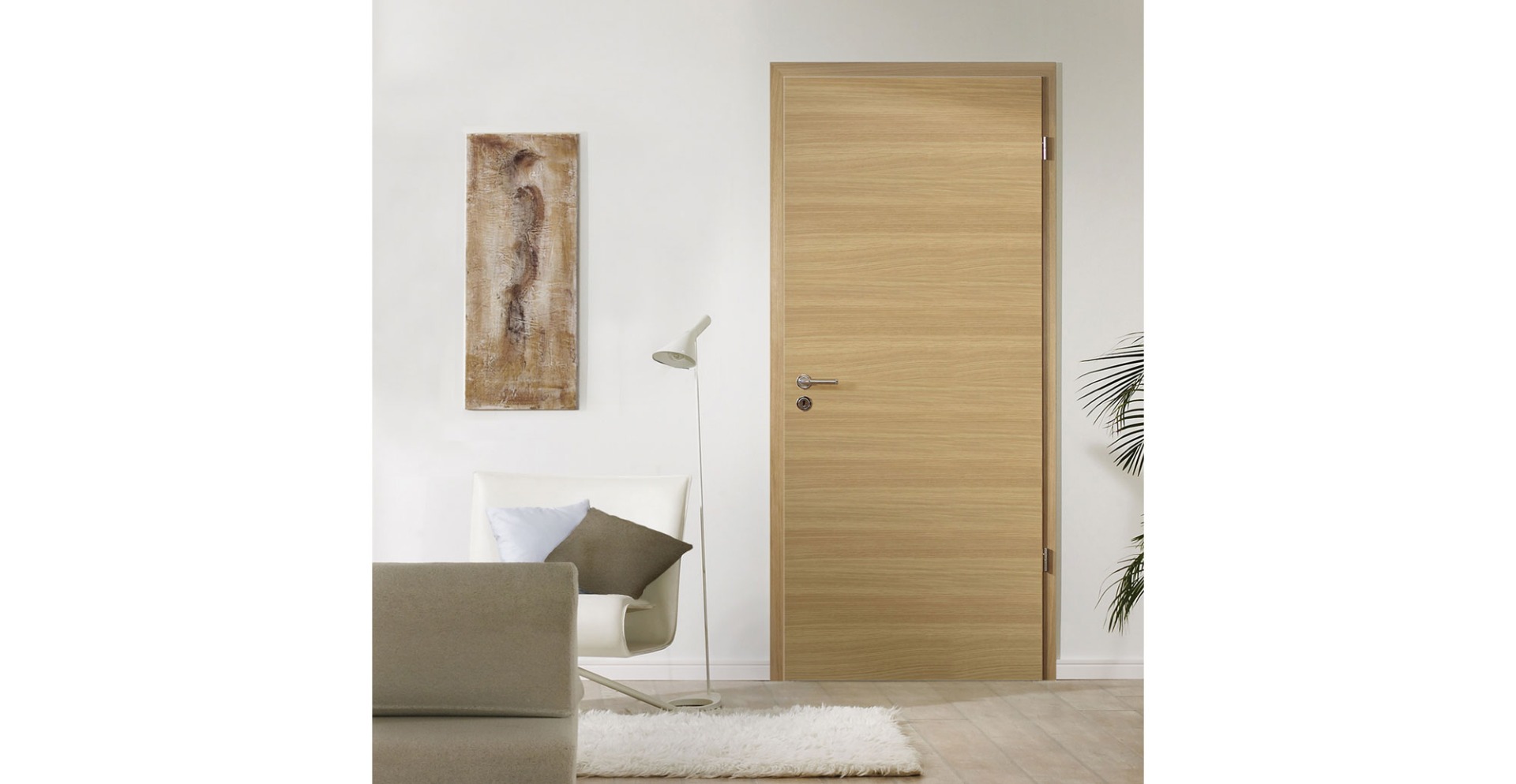 Natural Oak Veneer Internal Doors