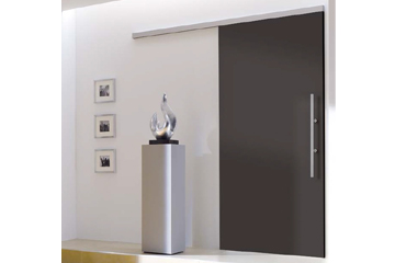 Black sliding doors