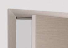 veneer door with white edge