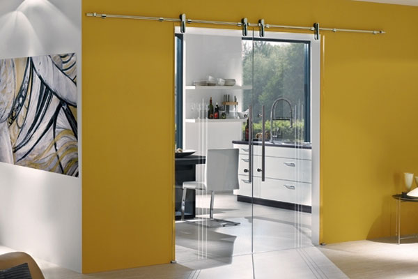 sliding double doors