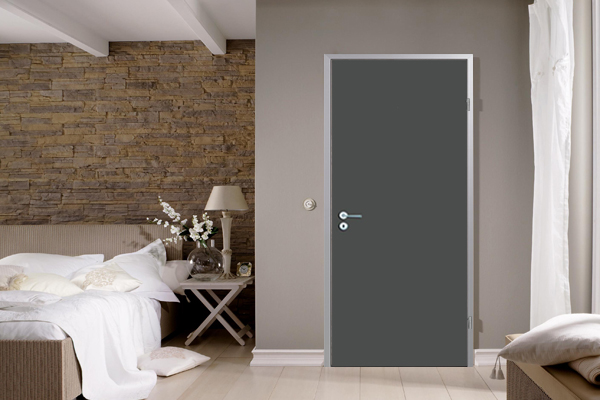 Dark Grey polyester waterproof door set