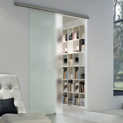 frosted glass doors