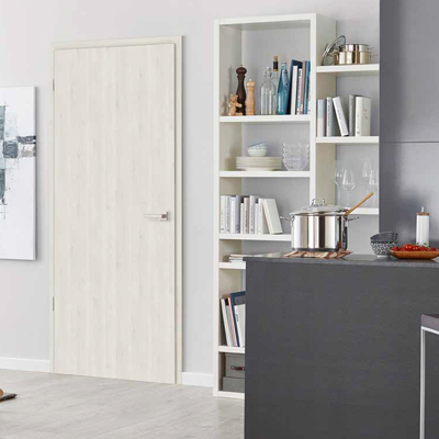 Pinea snow laminate door set