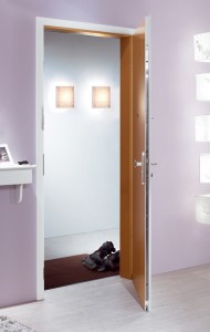 Soundproof Door and frame with different surface on each side