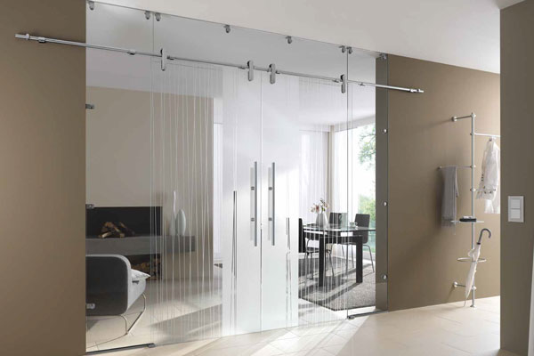 Glass Partition Doors L Walls Room Dividers - Glass Partition Wall With Door