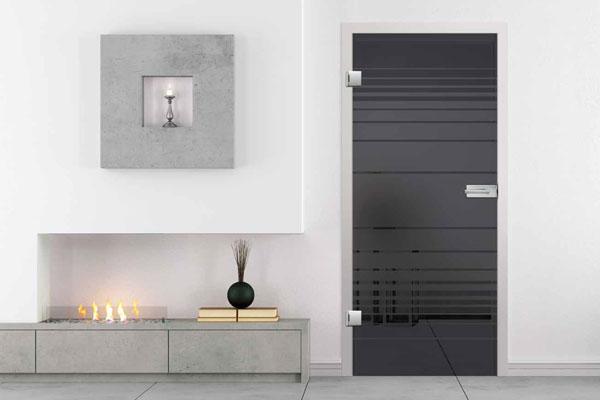 frameless glass doors