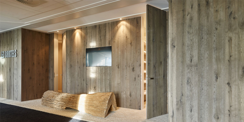 Wooden room dividers