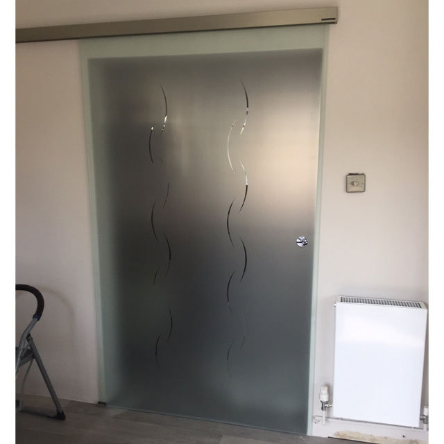 large sliding door