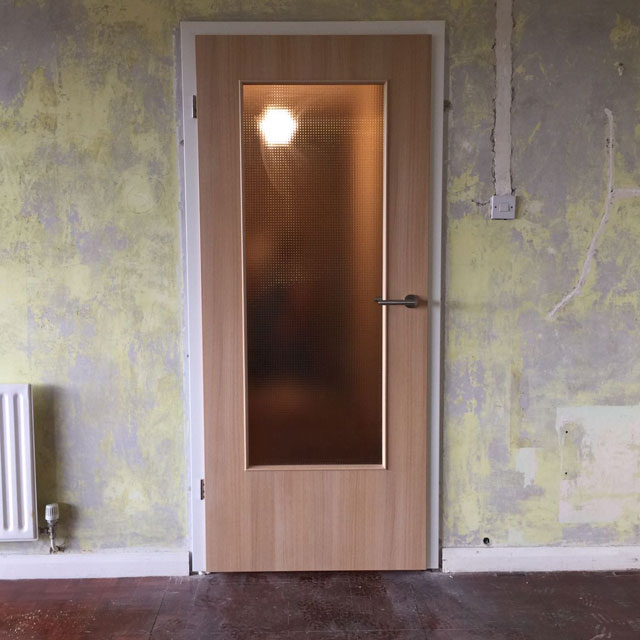part glazed internal living room doors