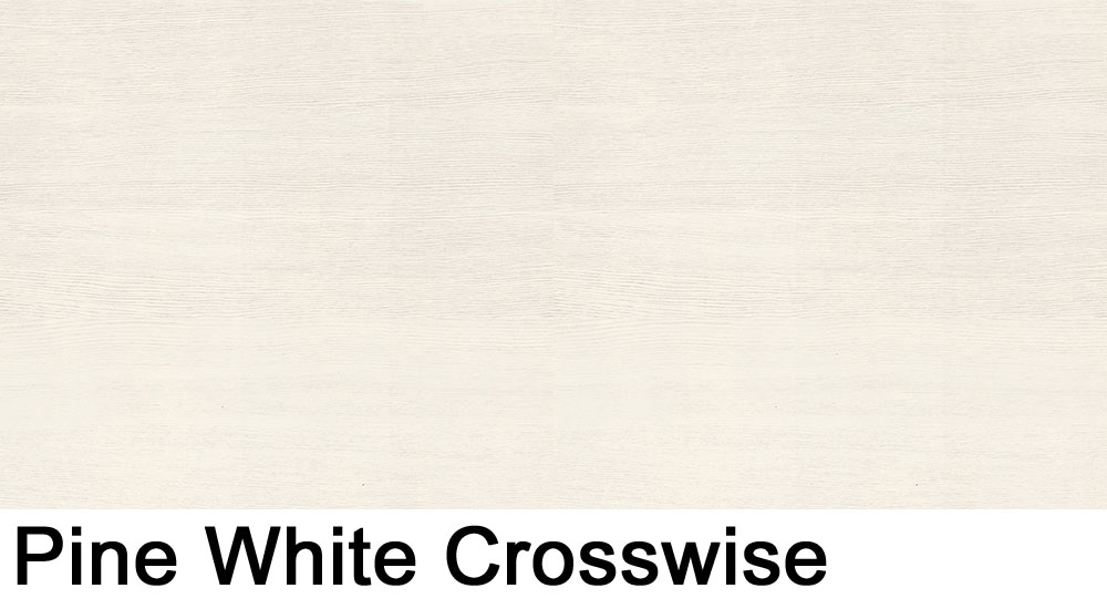 Pine White crosswise laminate sample