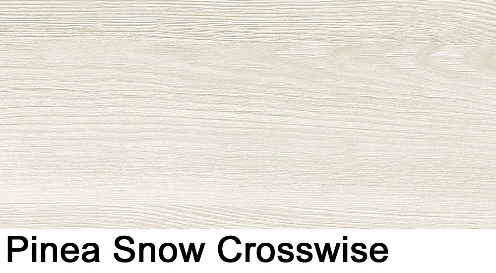 Pinea Snow crosswise laminate sample