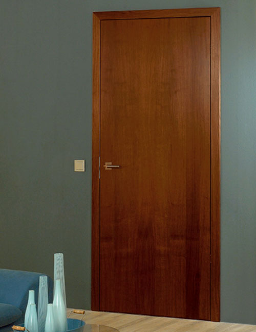 Solid wood internal doors walnut