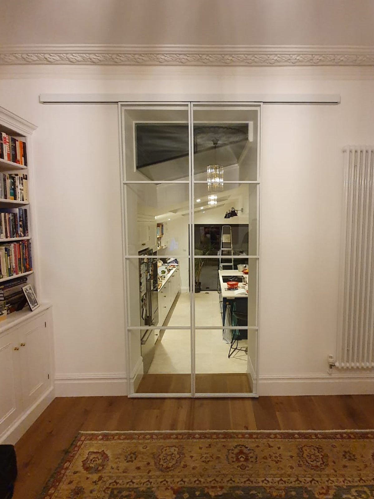 Metal Framed Doors Black Glass Door, Bookcase With Sliding Glass Doors Uk