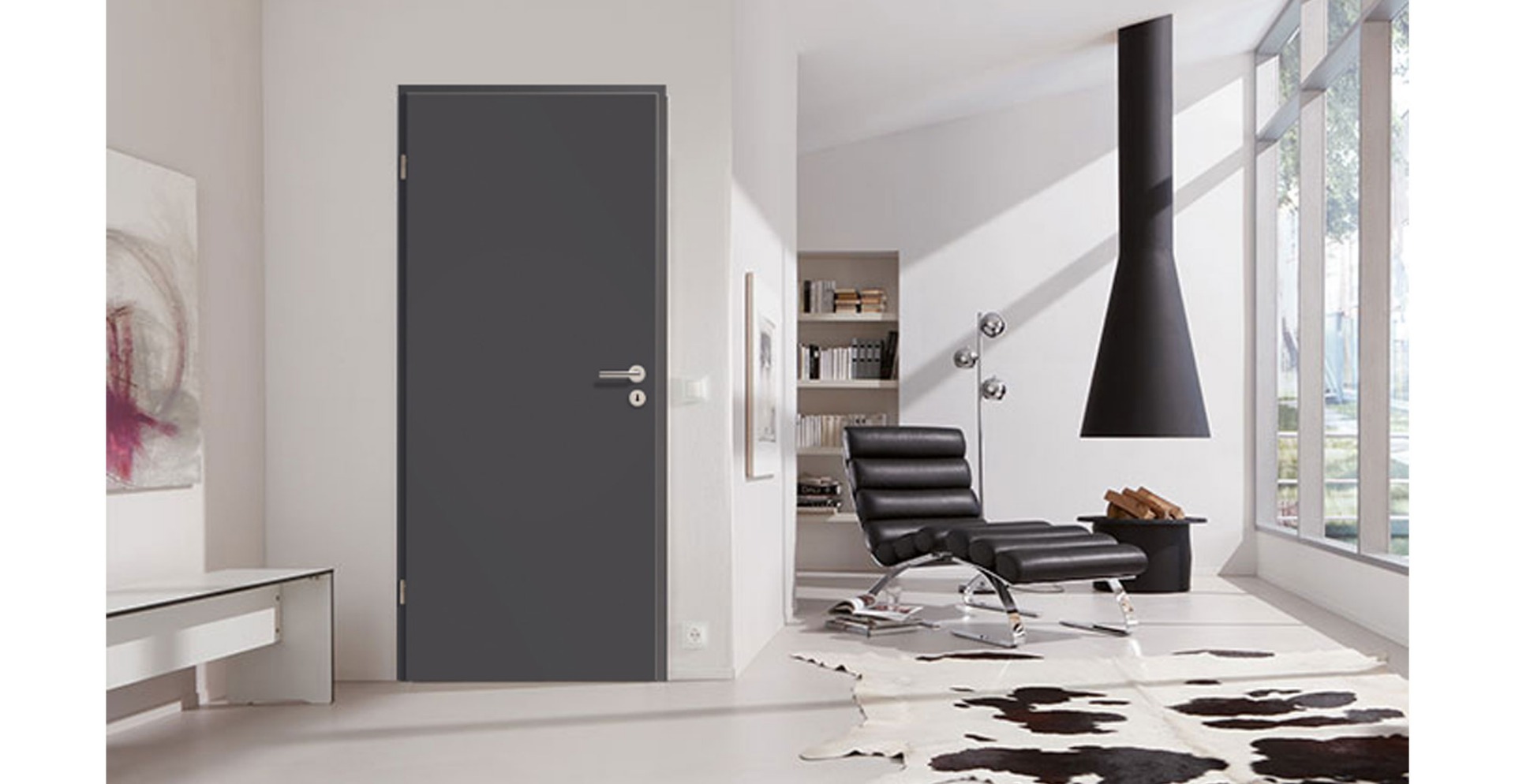 Grey Doors - Amazing range of laminate light and dark grey finishes