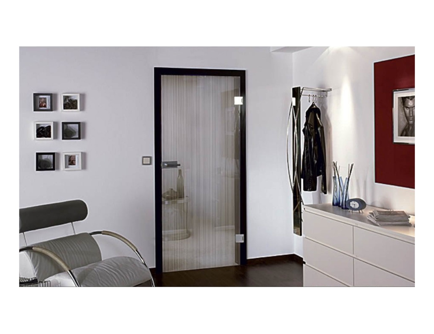 Lista Due Glass Door Design - Room Divider Doors