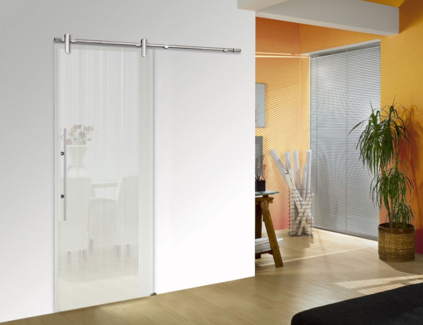 Lista Due Glass Door Design - Room Divider Doors