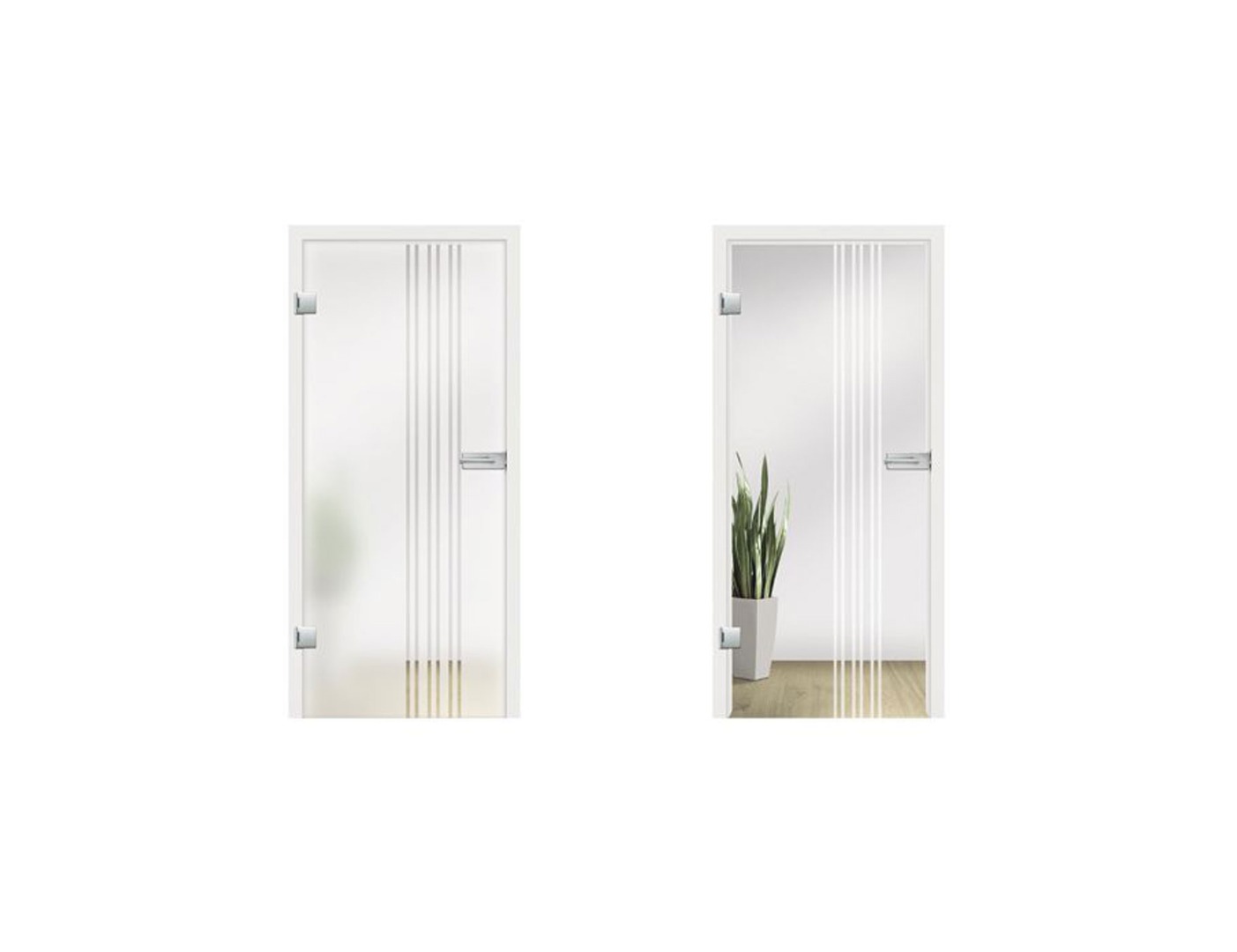 Piano Glass Door Design - Bespoke Glass Doors