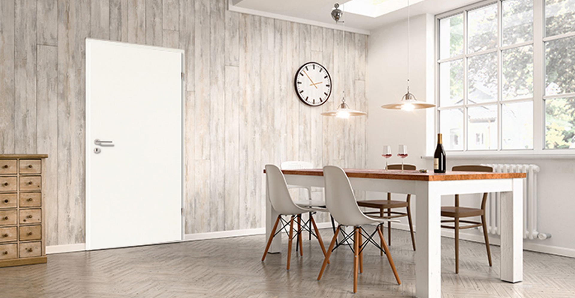 White Laminate Doors - Best Range Of Modern Sliding Laminate Doors