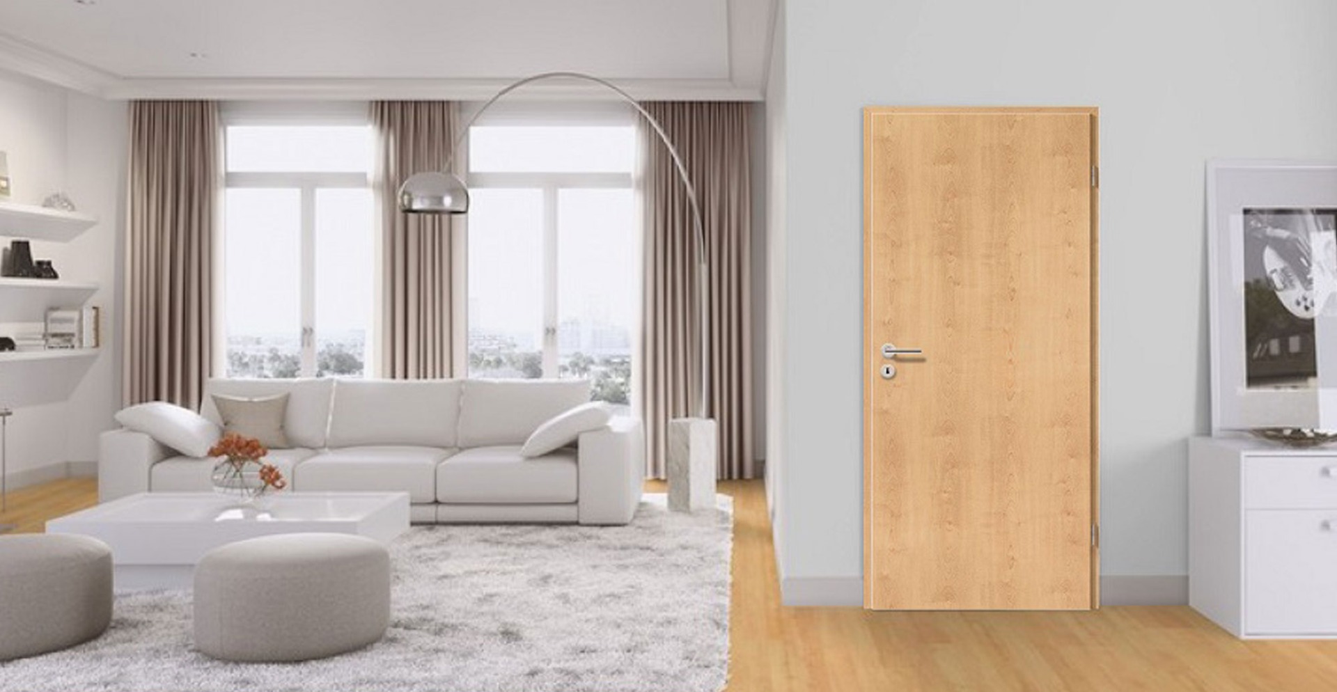 Maple Laminate Doors - Made to Measure Interior Doors