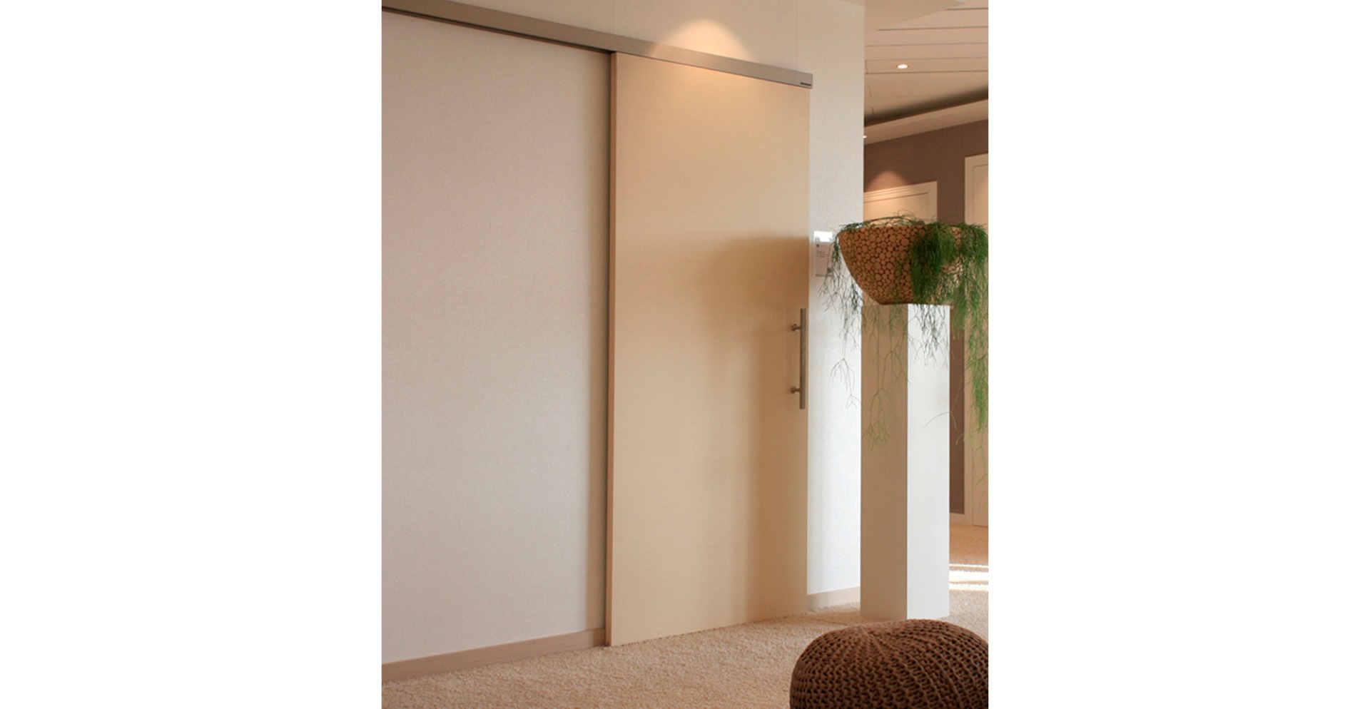 Fine Polished Natural Veneer - Grey Internal Doors