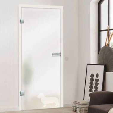 Waldi Bespoke Glass Door Design - Sandblast Designs Glass Doors